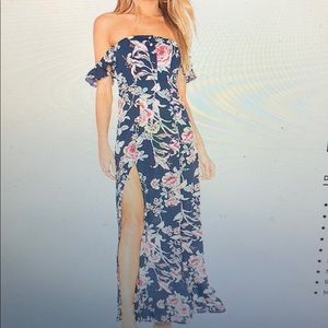 Flynn Skye Bardot Maxi Dress